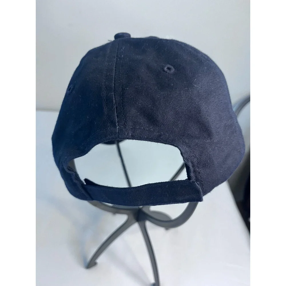 Martell Cognac Limited Edition Logo SnapBack Hat Cap Navy Blue Canada Pin‎